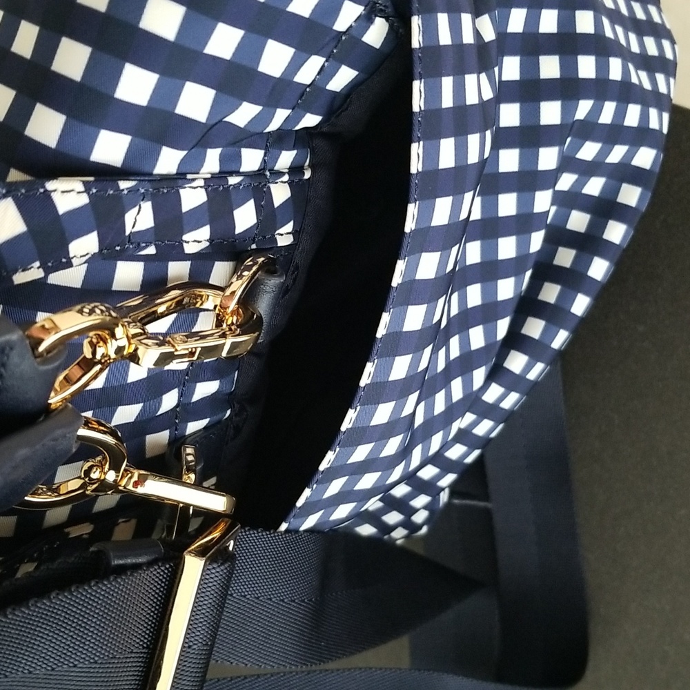 Tory Burch Travel Backpack, Royal Navy - Picture 11 of 15